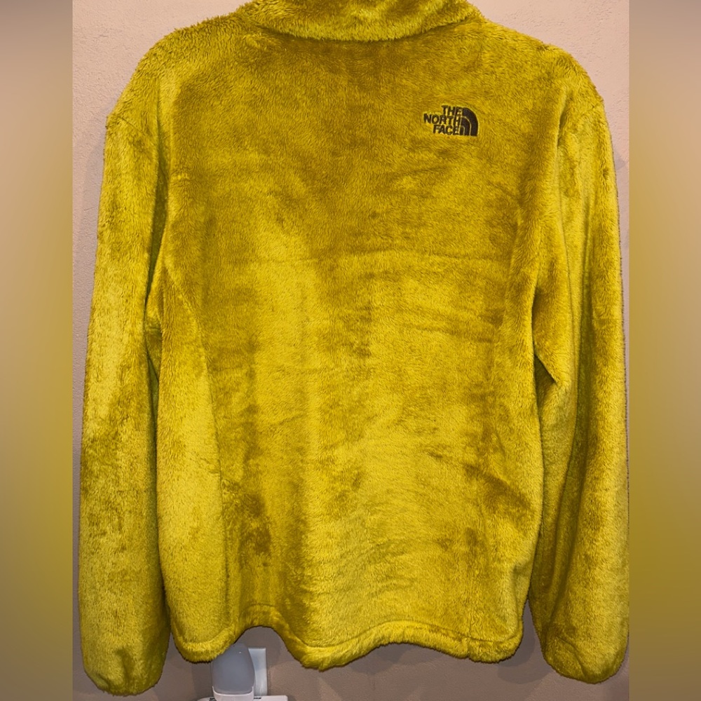 Greenish yellow North Face